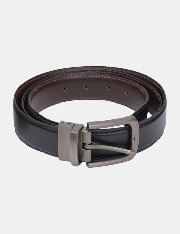 Men's Reversible Black & Brown Belt – EenaCrafts